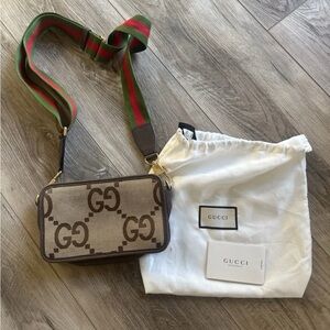 Authentic Gucci Jumbo GG Mini Bag - Style 696075 UKMDG 2570